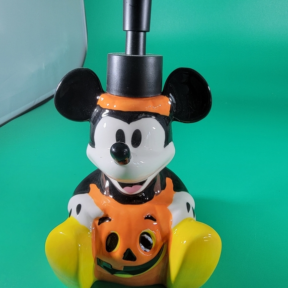 Disney Other - COPY - Disney Halloween Mickey Mouse Pumpkin Lotion/Soap Dispenser